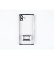Samsung Galaxy A 04 / F 04 / M 04 gri Kamera Lensli Kılıf Modeli