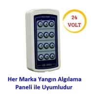 Electrosec VD-2005 SMD 24 Volt Telefon Arama Modülü (Tüm Yangın Algılama Panelleri İle Uyumludur)