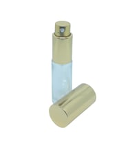 BOŞ PARFÜM ŞİŞESİ 4 ML (10 ADET) SARI METAL SPREY VE KAPAK BOŞ