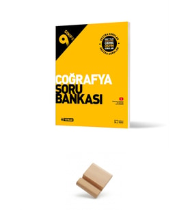 Hız 9. Sınıf Maarif Coğrafya Soru Bankası ve Telefon Standı