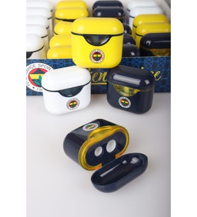 "DEKOMUS CEP DEFTERİ HEDİYELİ" LİSANSLI FENERBAHÇE "TEKLİ" ÇİFT BIÇAKLI PODS/KULAKLIK TASARIMLI KALEMTRAŞ