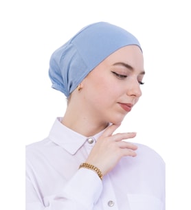 Pratik Bone Pamuklu Tesettür İç Bone, Başörtüsü İçin Hazır Viskon Şapka, Namaz Günlük Kullanım İçin