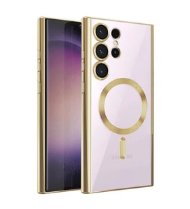 Galaxy S25 Ultra Kılıf Kross Magneticsafe Kapak - Gold