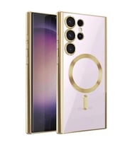 Galaxy S25 Ultra Kılıf Kross Magneticsafe Kapak - Gold