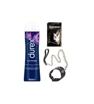 Durex Extreme AnalJel 50 ml + Siyah Deri Tasma + Hediye