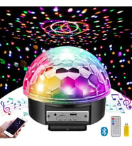 Bluetooth Sd Aux Usb Led Disco Lamba Topu Speakerx