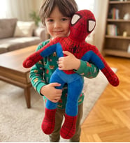 53 cm Spiderman Süper Kahraman Peluş Oyuncak – Örümcek Adam Yumuşak Figür Oyuncak Kız Erkek Çocuğa Hediye