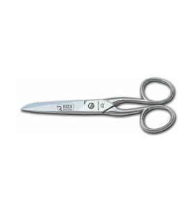 Rıza A4431-6 İplik ve Saya Makası No: 6 inç / 15,24 cm - Nikel Kaplama