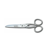 Rıza A4431-6 İplik ve Saya Makası No: 6 inç / 15,24 cm - Nikel Kaplama