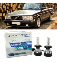 Volvo 240 Led Xenon Uzun+Kısa Far Ampulü H4 Access Yeni Seri Beyaz