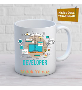 developer özel tasarım kupa bardak