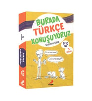 Burada Türkçe Konuşuyoruz 8/10 Yaş (5 Kitap) - Süleyman Ezber - Erdem Yayınları