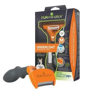 Furminator Kısa Tüylü Orta Irk Köpek Tarağı Medium