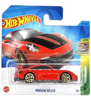 Hot Wheels -  Porsche 911 GT3 - Kırmızı (1/64)