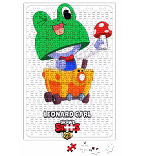 Brawl Stars Leonard Carl Puzzle 240 Parça Yapboz
