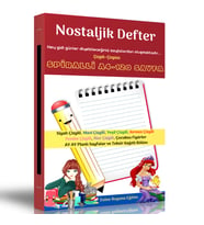 Nostaljik Defter (120 Sayfa)