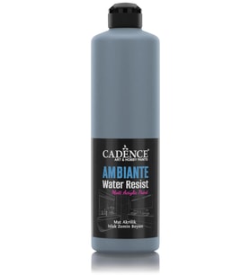 AMBIENTE ISLAK ZEMİN BOYASI AW-20 KOYU ARDUVAZ GRİ 500ML + KATALİZÖR 20GR
