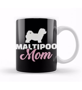 Maltipoo Mom Kupa Bardak Porselen
