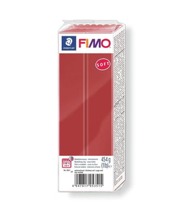 Staedtler Fimo Soft Polimer Kil 454 gr. 2 Noel Kırmızı 