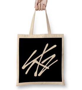 Kpop Stray Kids Skz Logo 01 Bez Çanta Uzun Saplı