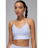 Nike Jordan Support Indy Logo Women's Bra Kadın Açık Mavi