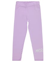 Civil Girls Mermaid Baskılı 6-9 Yaş Tayt - Lila