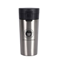 Togg T10x araç Bardaklığına Uyan 304 L Çelik Gri 500 ml Kahve El Termos Mug