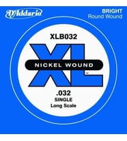 Daddario Xlb032 Bass Tek Tel C (Do) Xl Nickel Wound 0.032