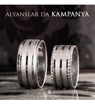 Yağmur Gümüş Alyans Modeli Bay Nişan Yüzüğü
