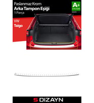 Drs Tuning Taigo Krom Arka Tampon Eşiği 2020 Üzeri A+ Kalite