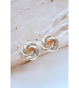 Silver Loop Küpe