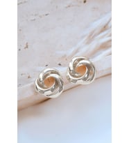 Silver Loop Küpe
