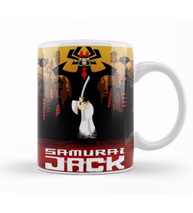 Samurai Jack 02 Kupa Bardak Porselen