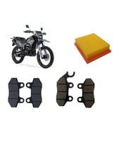 Rks Cross Xvr 250 Bakım Seti Ön-Arka Balata Ve Hava filtresi