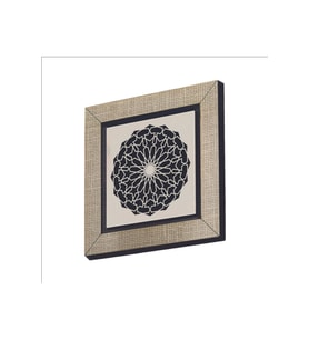 Yuvarlak Rumi Desen Baskılı MDF Magnet 7X7