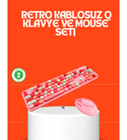 Mey İthalat® Tarz Bluetooth 5.1 Klavye – Win/Osx/Android/Ios Uyumlu