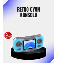 Mey İthalat® Taşınabilir El Oyun Konsolu Çocuk Gelişimine Oyun (Krem)