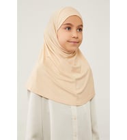 Lavender Pratik Çocuk Eşarp Bej CPX0305