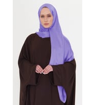 Mor Düz Klasik Şal Turlu Polyester Lüx Janjan 202126_22