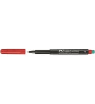 FABER CASTELL ASETAT KALEMİ (F) KIRMIZI