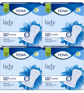 Tena Lady Süper Kadın Mesane Pedi 120 Adet