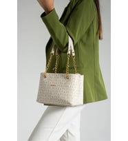 Günlük Kombinlere Uygun Kadın Baskılı Uzun Ayarlanabilir Askılı Şık El Ve Omuz Çantası Shoulder Bag (STD)