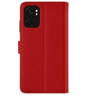 Mi Note 10 Trend S Plus Kapaklı Kılıf - Kırmızı