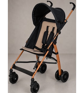 Chubby Baby Baston Bebek Arabası Ergonomik 5 Nokta Emniyet Kemerli
