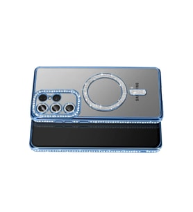 Pilelistore   Samsung Galaxy S26 Ultra Joke Simli Magneticsafe Kılıf - Mavi