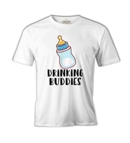 Drinking Buddies - Milk Beyaz Erkek Tshirt