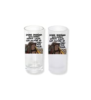 Ghostbastır Design Özlü Sözlü Buzlu / Buzsuz Seçenekli Rakı Bardağı – 1 Adet Şık Sunum Bardağı 024