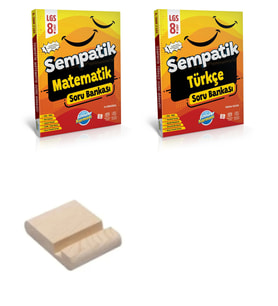 LGS 8.Sınıf Sempatik Matematik ve Türkçe Soru Bankası