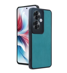 Oppo Reno 11f Kılıf Aras Deri Kapak - Açık Yeşil