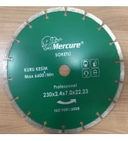 MERCURE 230*2,4*22 SOKETLİ  BETON KESME DİSKİ